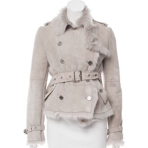 BURBERRY SHEARLING JACKET
